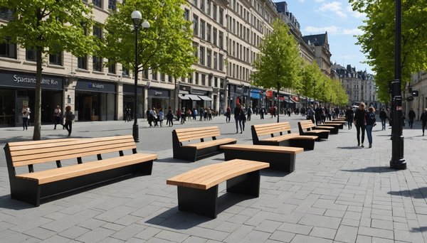 Mobilier urbain : aménagez vos espaces publics efficacement